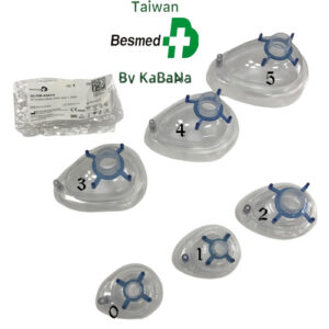 ماسک بیهوشی پی وی سی بسمد تایوان  Besmed