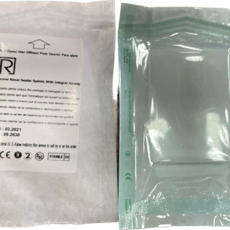 اسپیلنت بینی سیلیکونی داخلی(اینترنال)مدل  R(جعبه 50 جفتی)