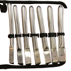 ست بوژی استیل 20 تکه یک طرفه(از شماره 1.5 تا 20.5)