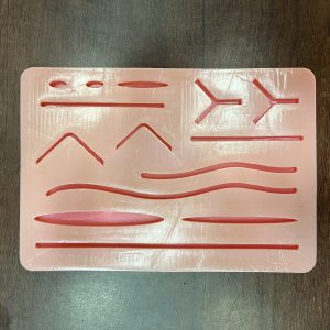 پد(شیت) سیلیکونی تمرین بخیه 180 گرمی درجه یک